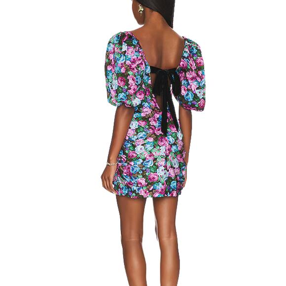 For Love & Lemons Marley Mini Dress Size Large - Picture 4 of 7